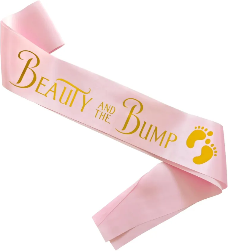 Beauty and the Beast baby shower sash_best_review_1750666935