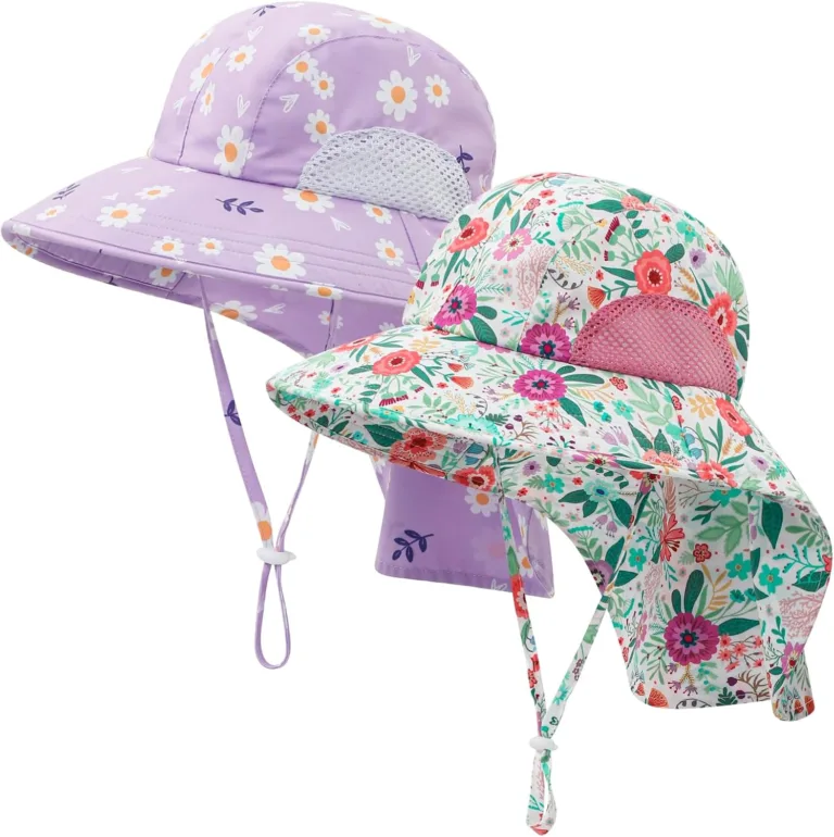 UPF 50+ baby sun hat with neck flap_best_review_1751102425