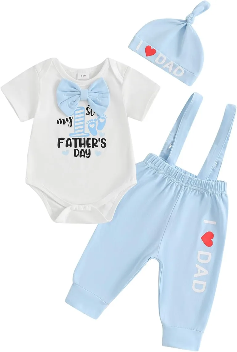 first Father's Day outfit for baby boy_best_review_1750481124