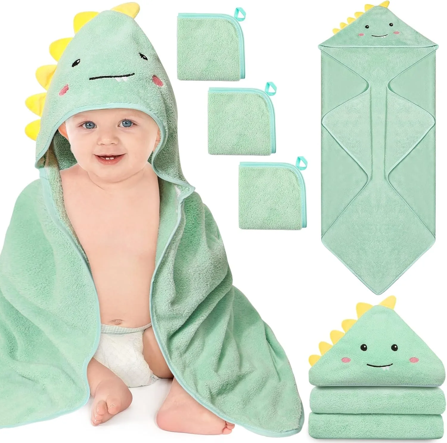 Hooded Baby Towel Set_best_review_1753629596