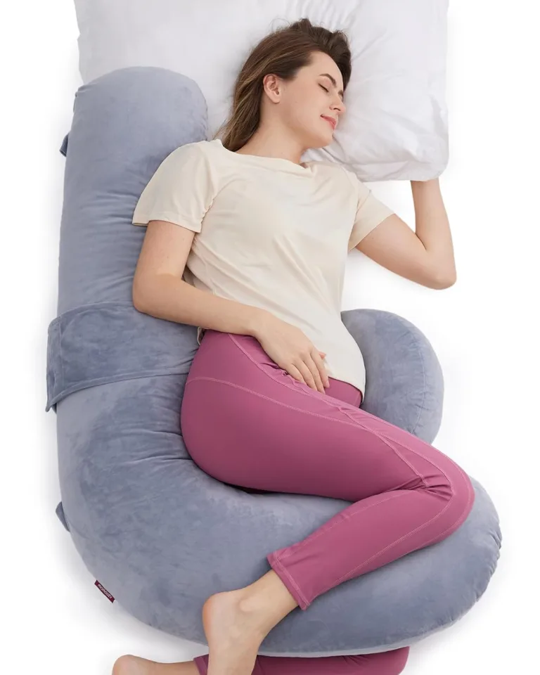 Momcozy F-shaped pregnancy pillow for side sleeping_best_review_1751793590