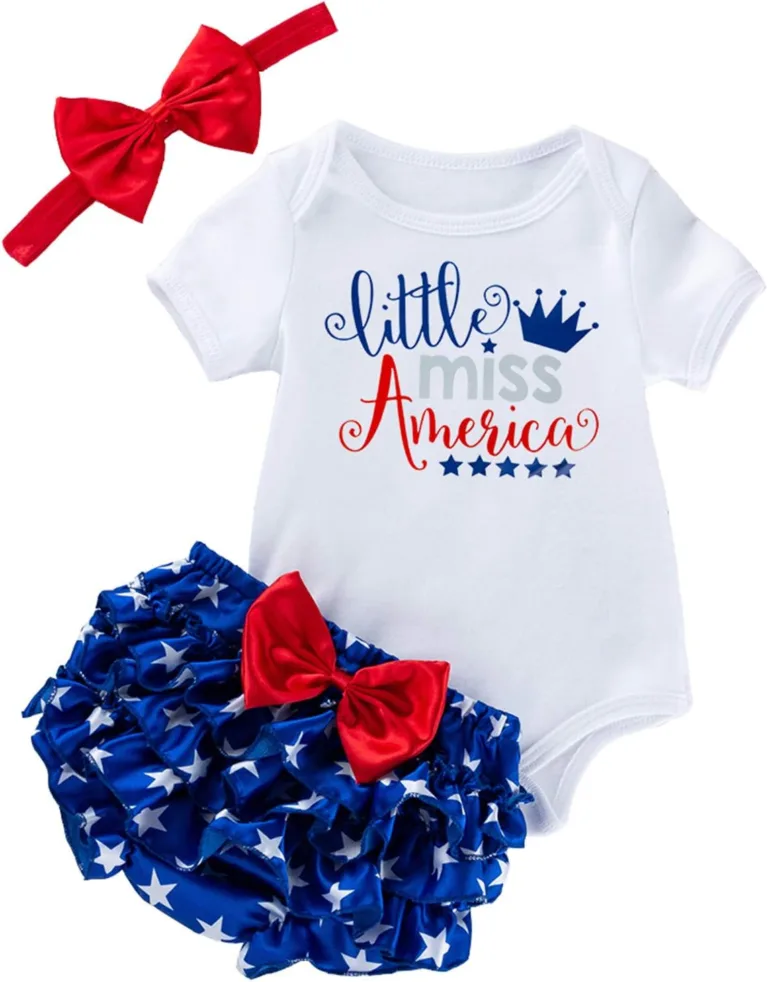 baby girl 4th of July outfit romper_best_review_1753176006