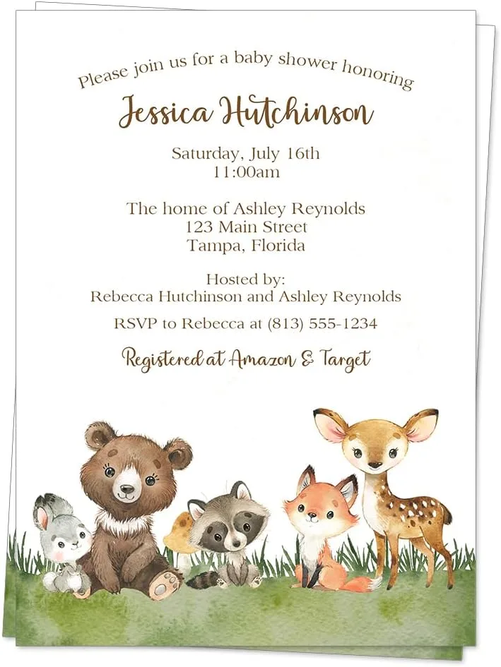 customizable watercolor woodland baby shower invitations_best_review_1752787214